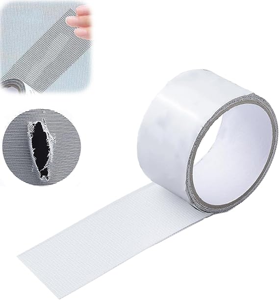 3 pcs Window Screen Net Repair Tape – Strong Adhesive Mesh Tape for Door & Window Screen Repair