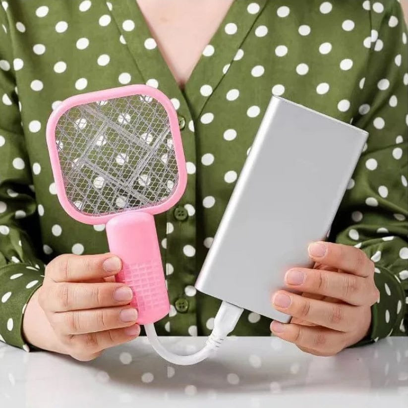 Electric Mini USB Mosquito Killer Racquet Lamp Wireless