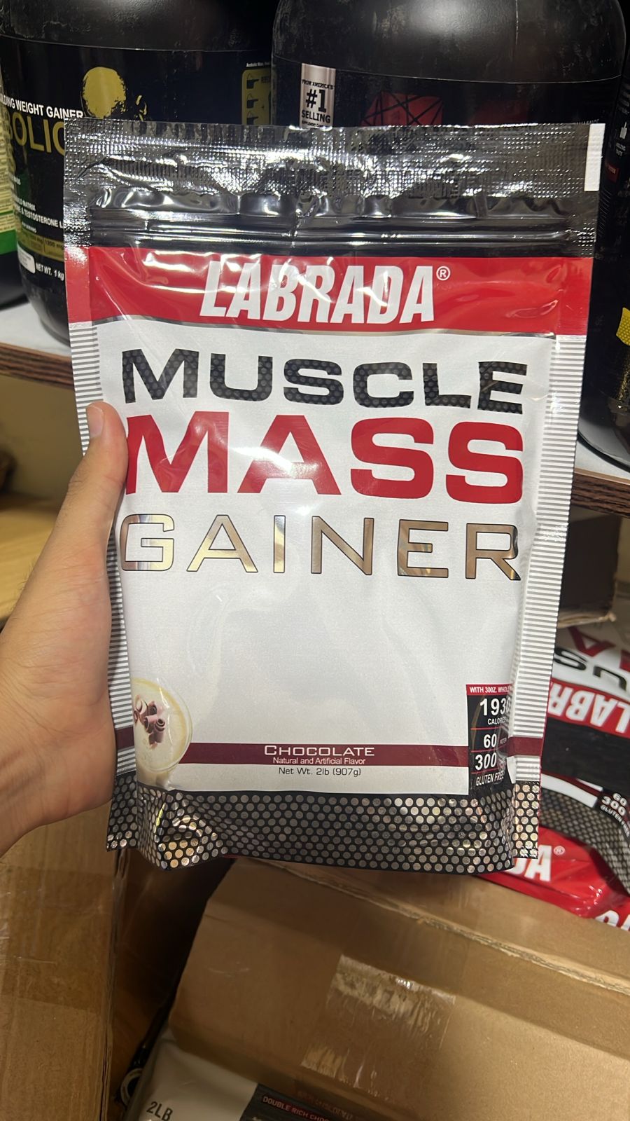 Muscletech Mass 2000 - Black Line Weight Gainer -Labrada Muscle Mass Gainer