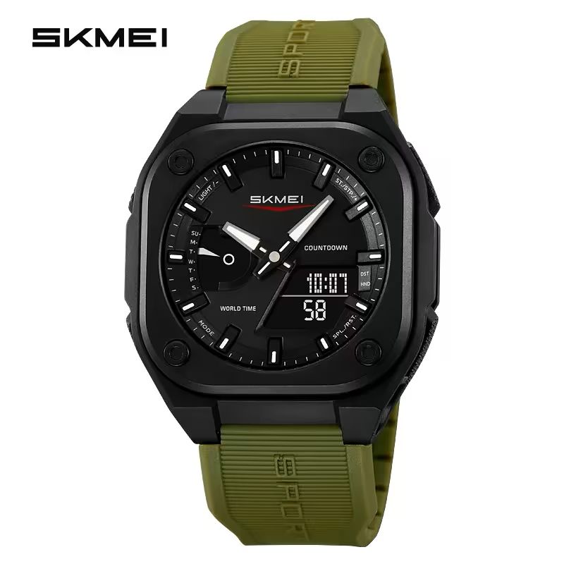 SKMEI Original Men's World Timer Watch