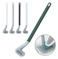 Toilet Cleaning Brush With Hanging Sticker