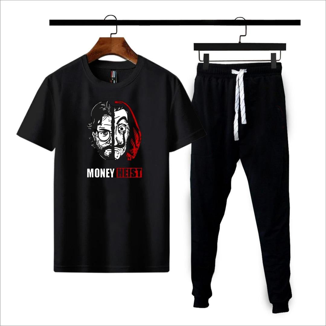 Premium Micro Men’s Tracksuit Money Heist Print