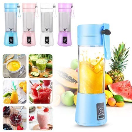 Portable Rechargeable USB Juicer Blender Bottle