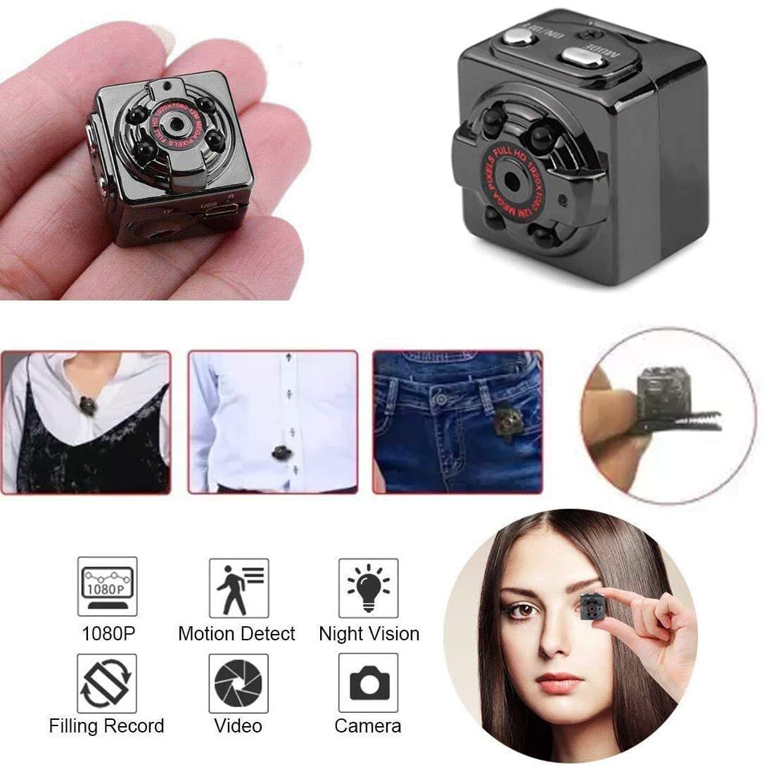 SQ8 Mini Hidden DV Camera 1080P Full HD Spy Camera