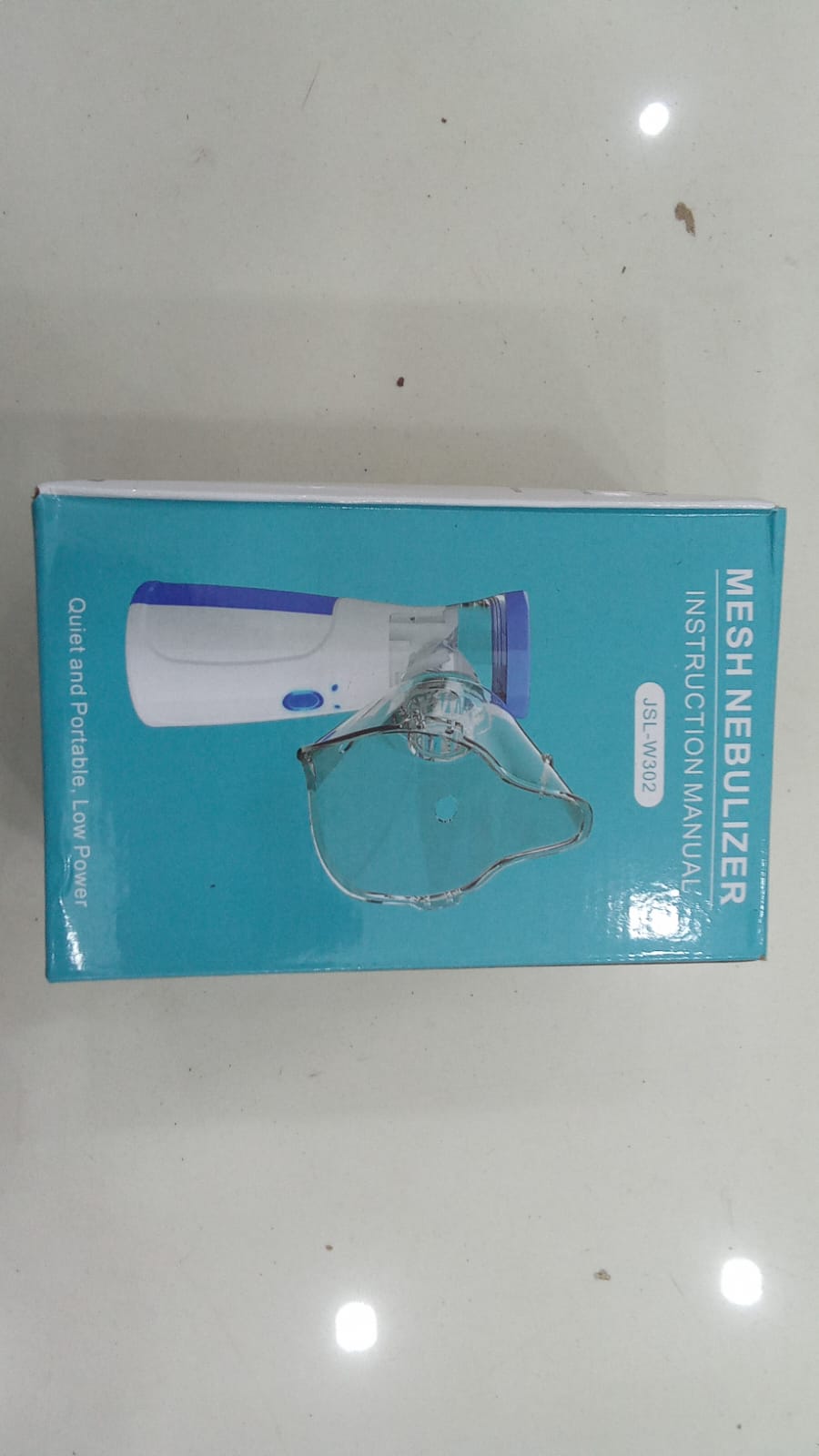 Portable Mesh Nebulizer: Quiet, Low-Power