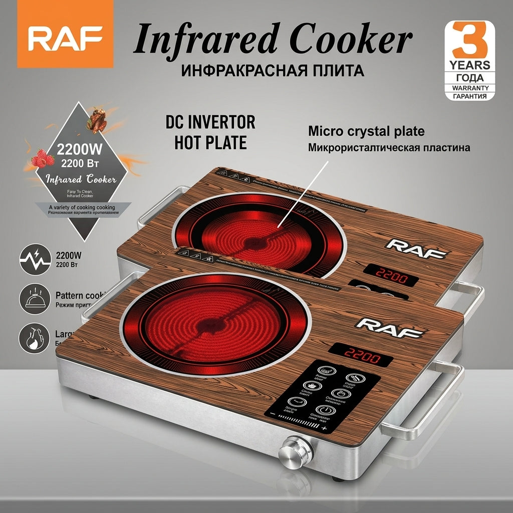 RAF infrared Cooker 2200 watts Electric Stove