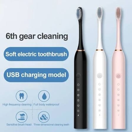 X-3 Sonic Rechargeable Electric Toothbrush