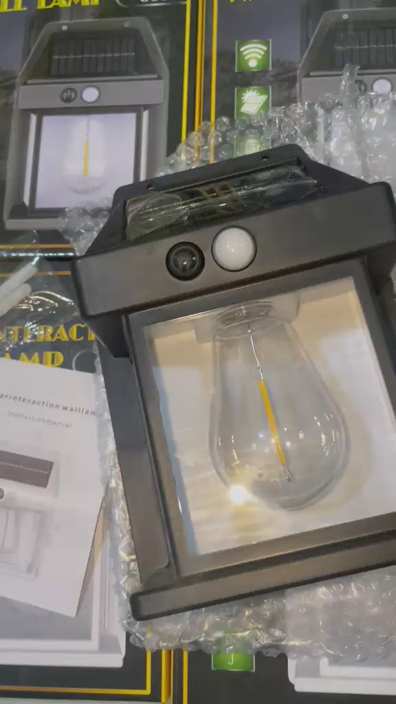 Sensor Solar Bulb Light